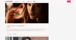 Desktop Screenshot of news4girls.com
