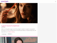 Tablet Screenshot of news4girls.com